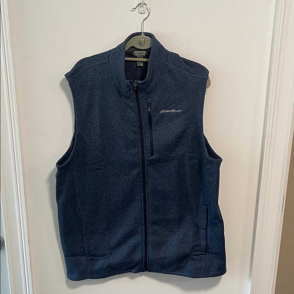 NWT Eddie Bauer Men’s Radiator Sweater Fleece Vest